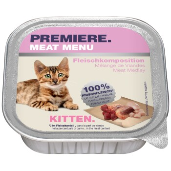 Bild von PREMIERE Meat Menu Kitten Fleischkomposition 32x100 g