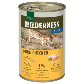 Bild von REAL NATURE WILDERNESS Adult Pure Chicken 12x400 g