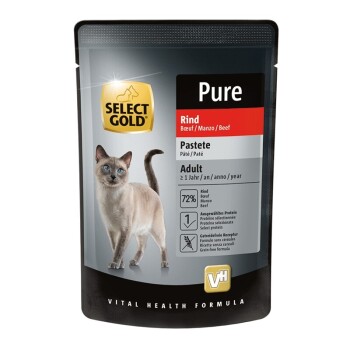 Bild von SELECT GOLD Adult Pure Rind 48x85 g