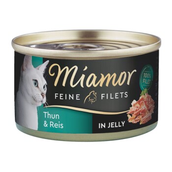 Bild von Miamor Feine Filets in Jelly heller Thunfisch & Reis 96x100 g