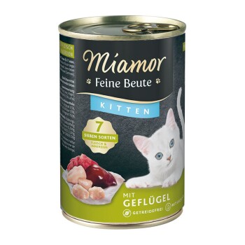Bild von Miamor Feine Beute Kitten Geflügel 48x400 g