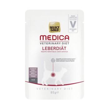 Bild von SELECT GOLD Medica Leberdiät Huhn & Rind 12x85 g