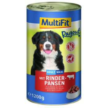 Bild von MultiFit Ragout Rinderpansen 24x1,2 kg