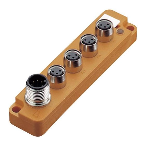 Bild von Lumberg Automation SBS4/LED 3 12124 Sensor/Aktorbox passiv M8-Verteiler