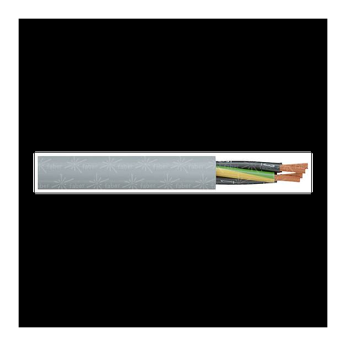 Bild von Faber Kabel YSLY-JB Steuerleitung 5 x 6mm² Grau 030693 Meterware