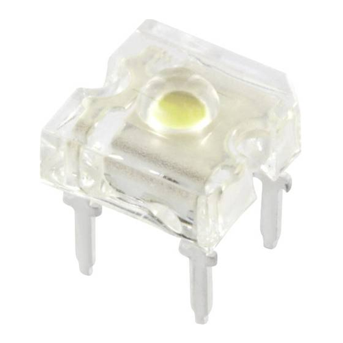 Bild von HuiYuan 9355Y1C-HSA-C LED bedrahtet Gelb Rund 3mm 1250 mcd 120° 20mA