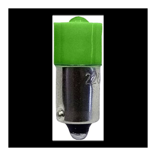 Bild von Barthelme 53120613 LED-Signalleuchte Grün BA9s 230 V/AC