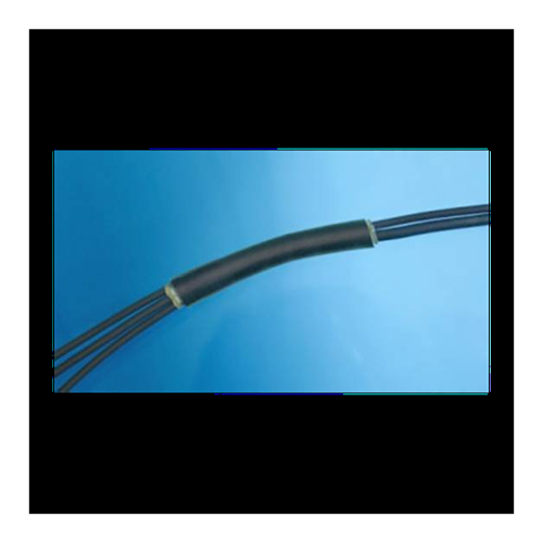 Bild von Hongshang ART001721 Schrumpfschlauch mit Kleber Schwarz 4mm 1mm Schrumpfrate: 4:1 Meterware