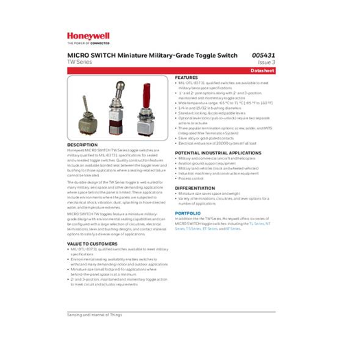Bild von Honeywell SPS 1TW1-3 Kippschalter im Test