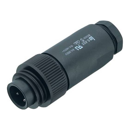 Bild von Binder 99 4221 110 04 Kabelstecker Stecker, gerade, Gesamtpolzahl: 4 + PE