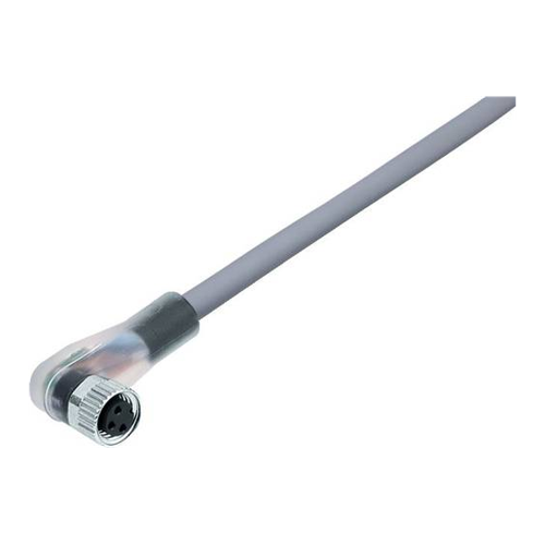 Bild von Binder 77 3608 0000 20004-0200 Sensor-/Aktor-Steckverbinder, konfektioniert Buchse, gewinkelt 2m Pol