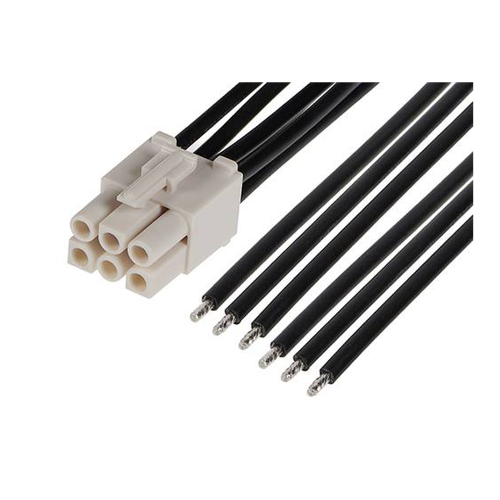Bild von Molex Stiftgehäuse-Kabel Polzahl Gesamt 6 – Ein unverzichtbarer Begleiter für Ihre Kabelbedürfnisse