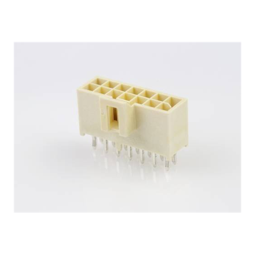 Bild von Molex Einbau-Buchsenleiste (Standard) Polzahl Gesamt 14 Rastermaß: 2.50mm 1053102314 Tray