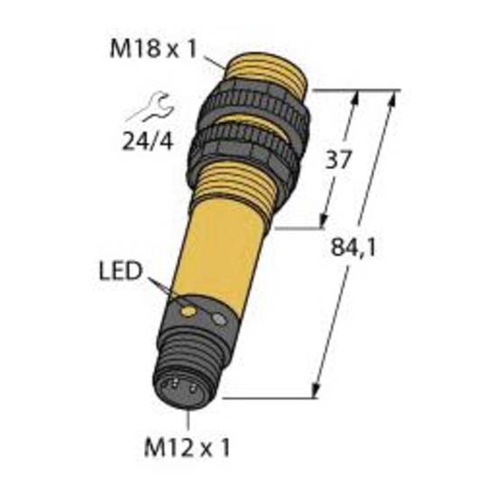 Bild von Turck Reflexions-Lichttaster S18RW3FF50Q3 – Vielseitiger Einsatz in der Industrie