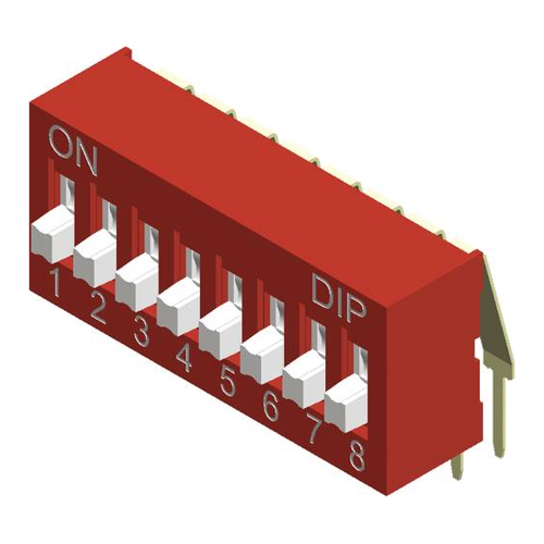 Bild von Diptronics NDA-03V DIP-Schalter mit 3 Positionen