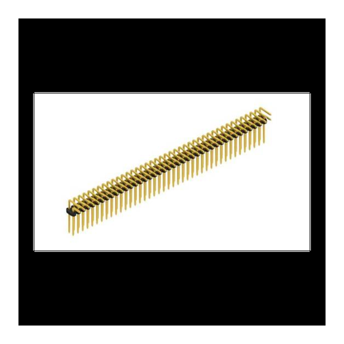 Bild von Fischer Elektronik Stiftleiste (Standard) SLY408282G - 2 Reihen für Vielseitige Anwendungen