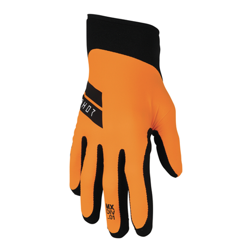 Bild von Thor Agile Hero Motocross Handschuhe – Schwarz-Orange, Größe XL für Männer