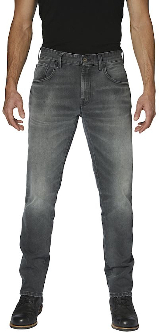 Bild von Rokker Rokkertech Tapered Slim Grey Motorradjeans, grau, Größe 29 für Männer