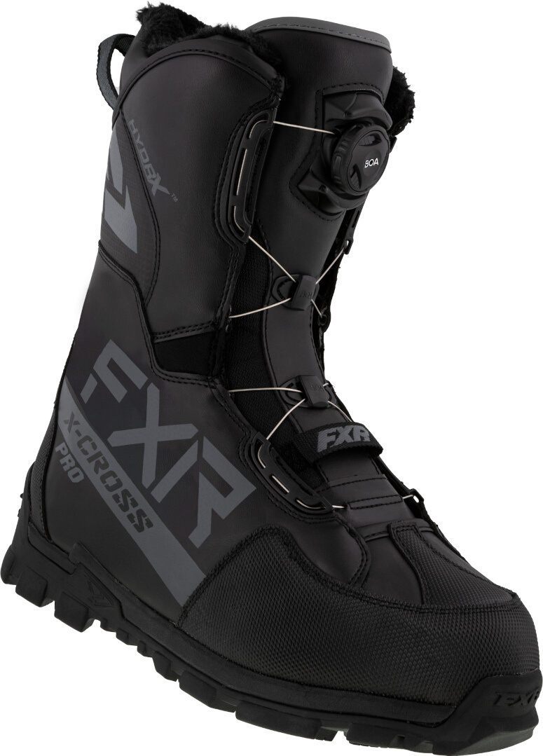 Bild von FXR X-Cross Pro BOA Snowmobil Stiefel, schwarz-grau, Größe 38 für Männer