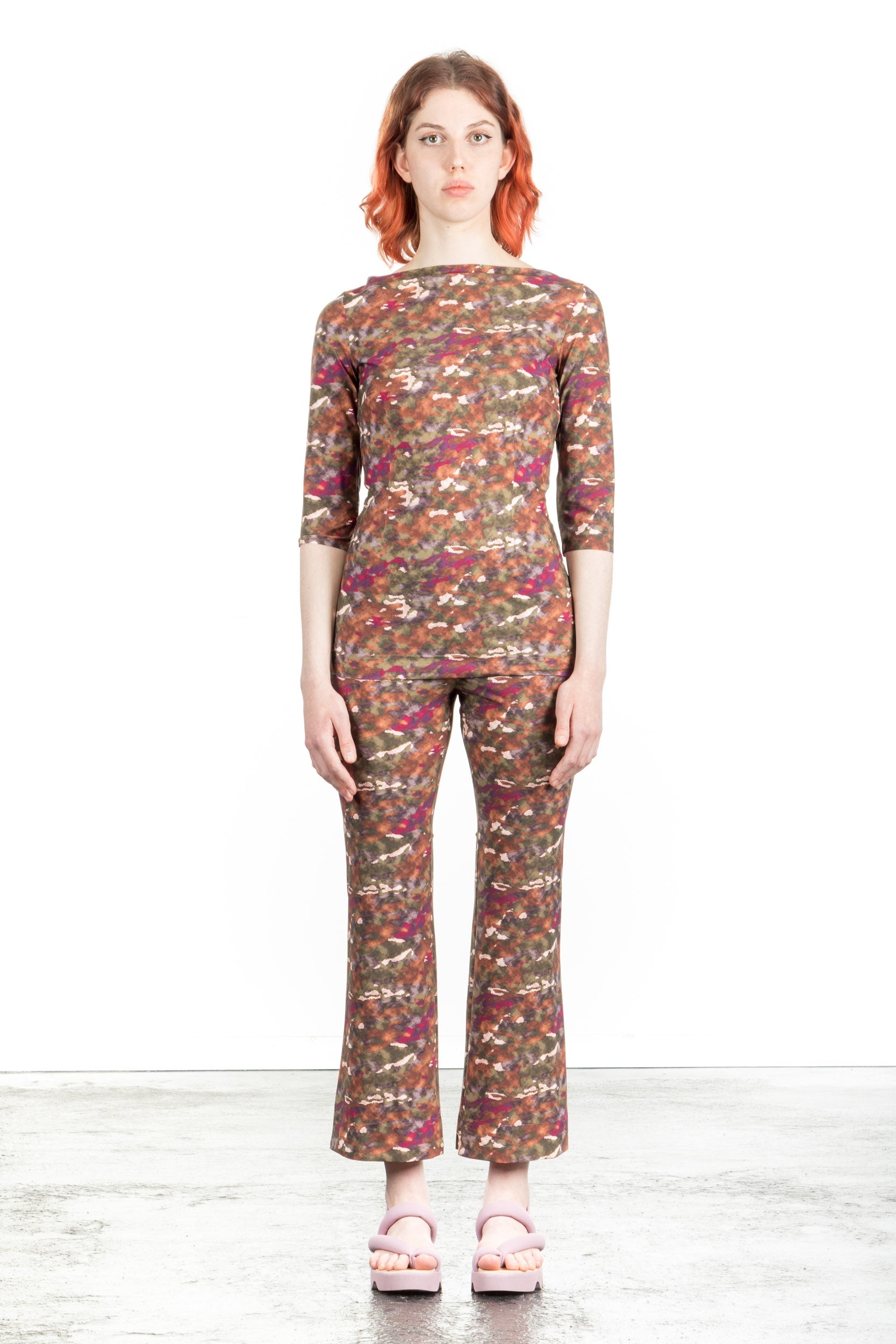 Bild von Schella Kann 2 Damen Shirt mit 3/4 Arm multicolor
