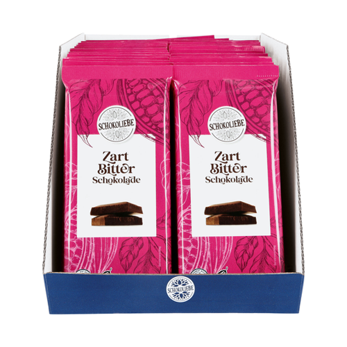Bild von Genussvolle Schokoliebe: Zartbitter Schokolade im Großpack