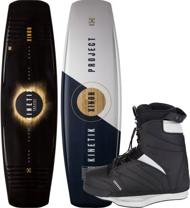 Bild von RONIX KINETIK SPRINGBOX 2 144 2023 inkl. MYSTIC VICE Boots - 41