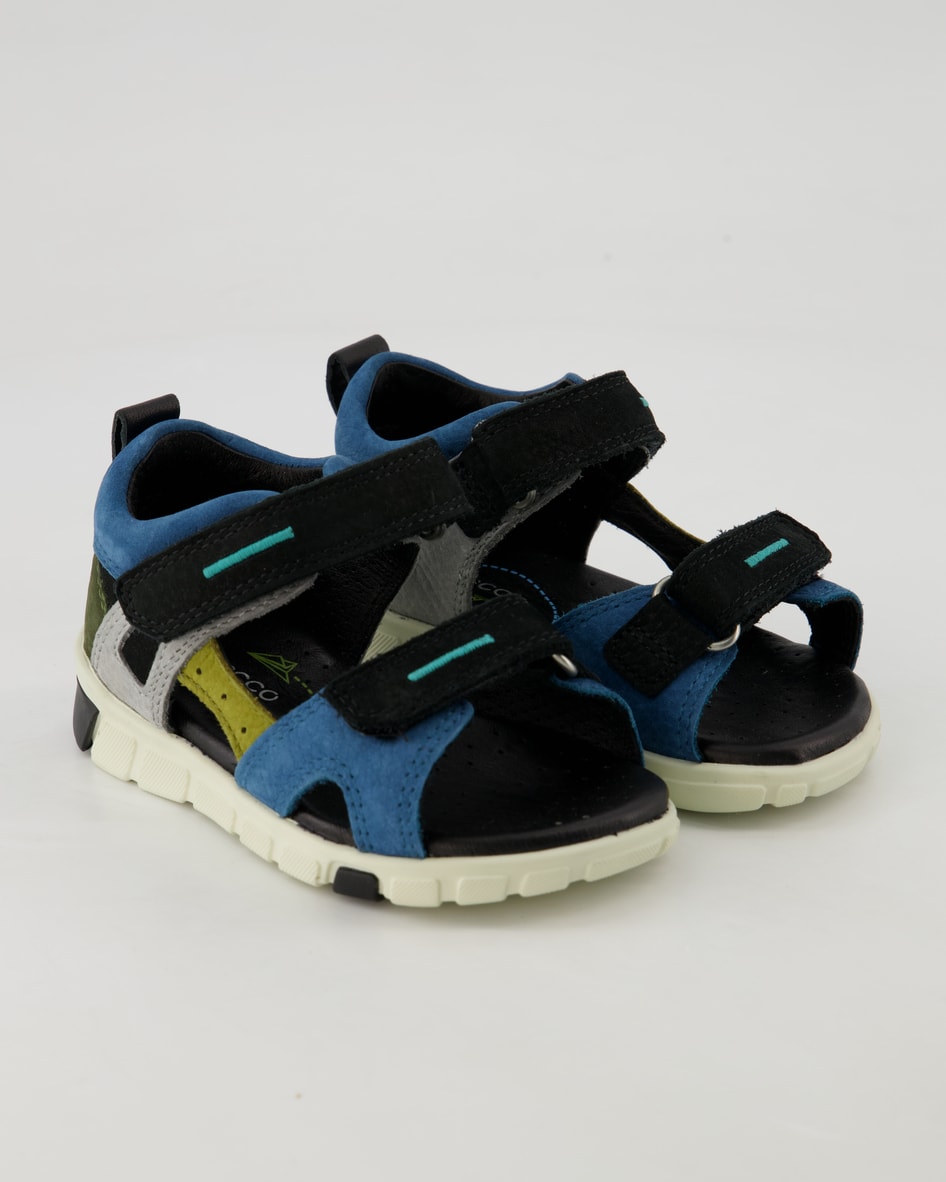Bild von Ecco Schuhe - Ecco Mini Stride Sandal Veloursleder (Blau, Gr. 21)