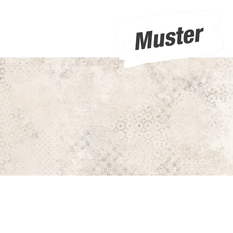 Bild von Muster zur Dekorfliese 'Alpha' beige 60 x 120 cm