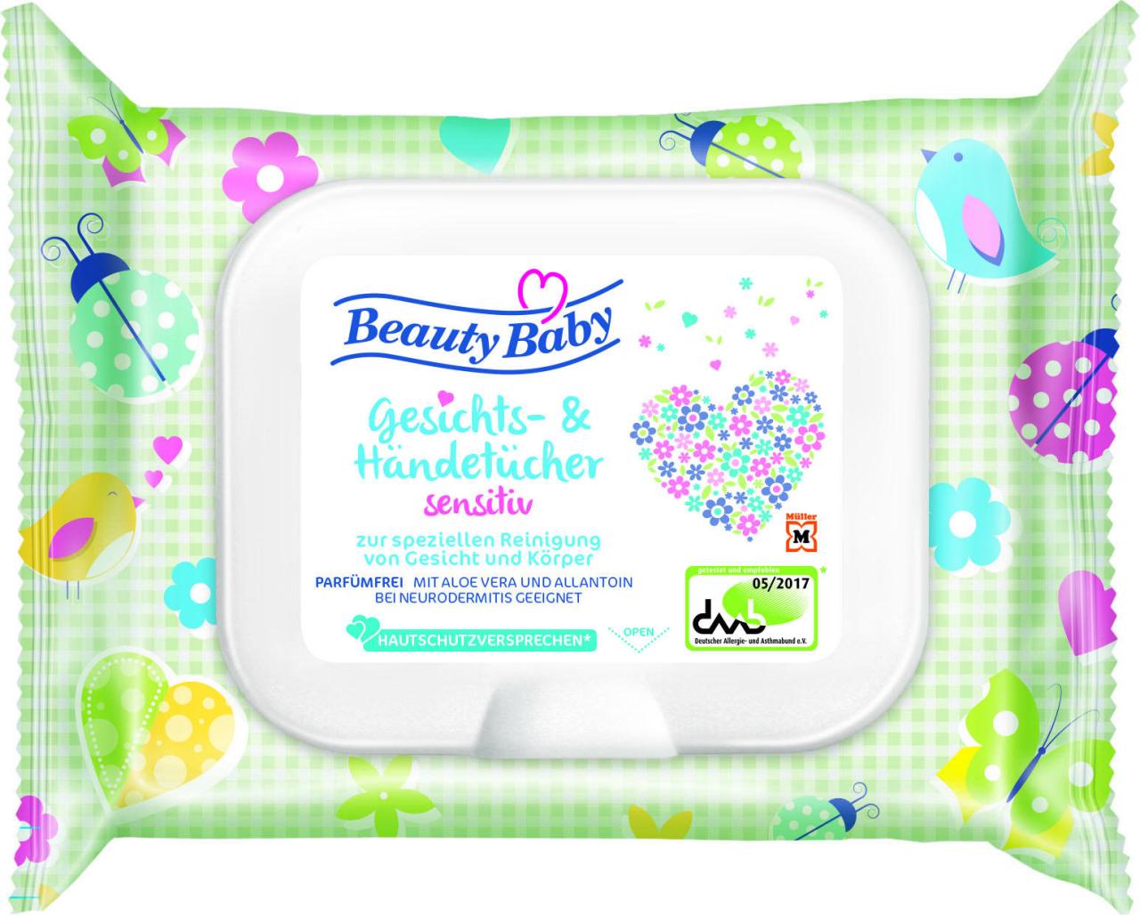 Bild von Beauty Baby Feuchttücher sensitiv 1-lagig