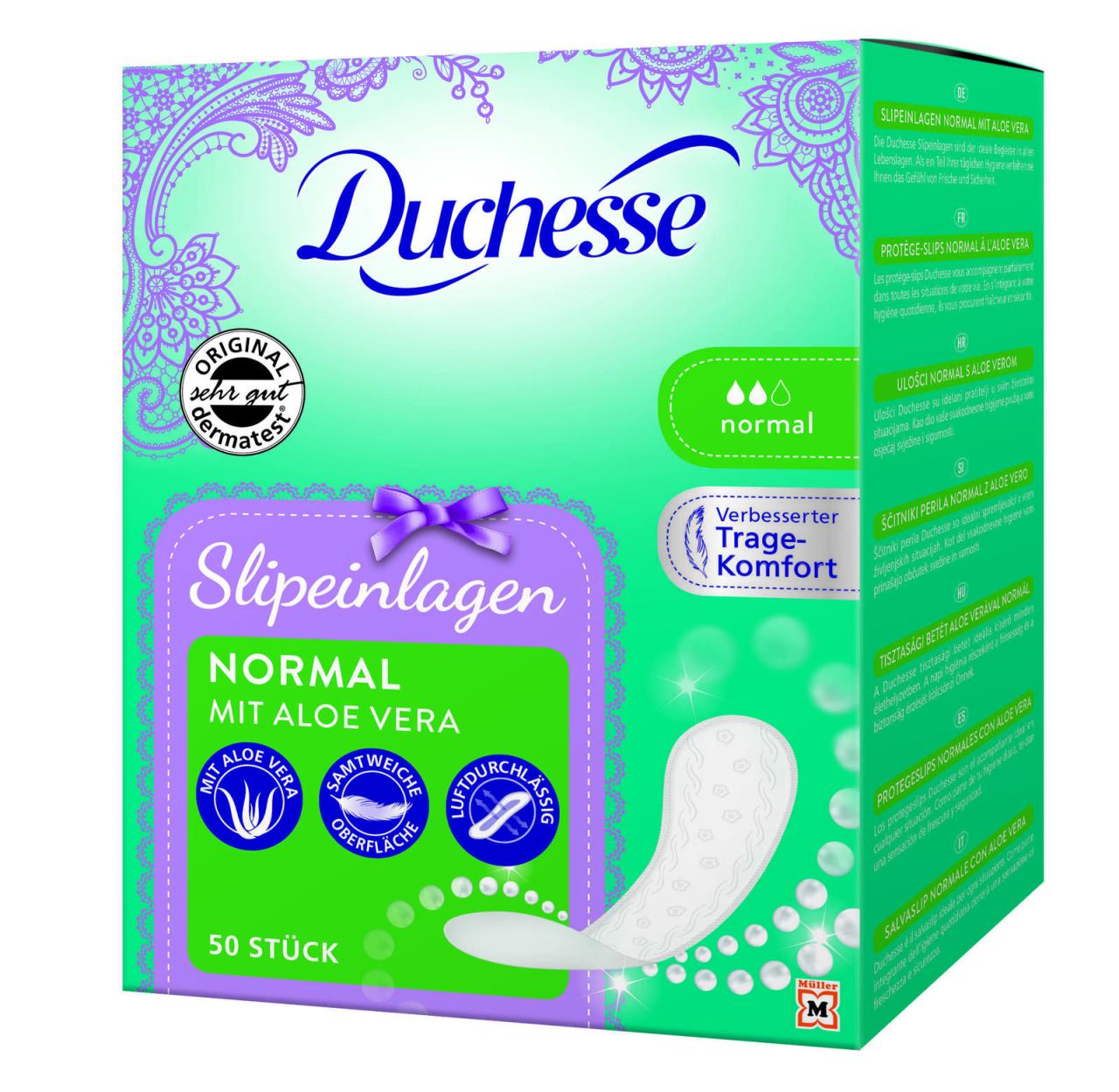 Bild von Duchesse Slipeinlagen Normal mit Aloe Vera, 50 St.