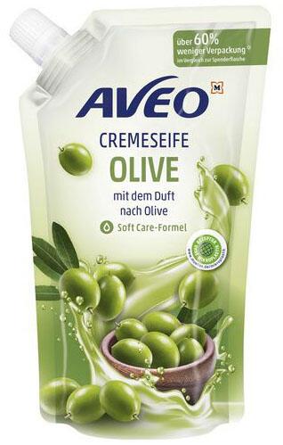 Bild von AVEO Flüssigseife Nachfüllpackung Olive 500 ml