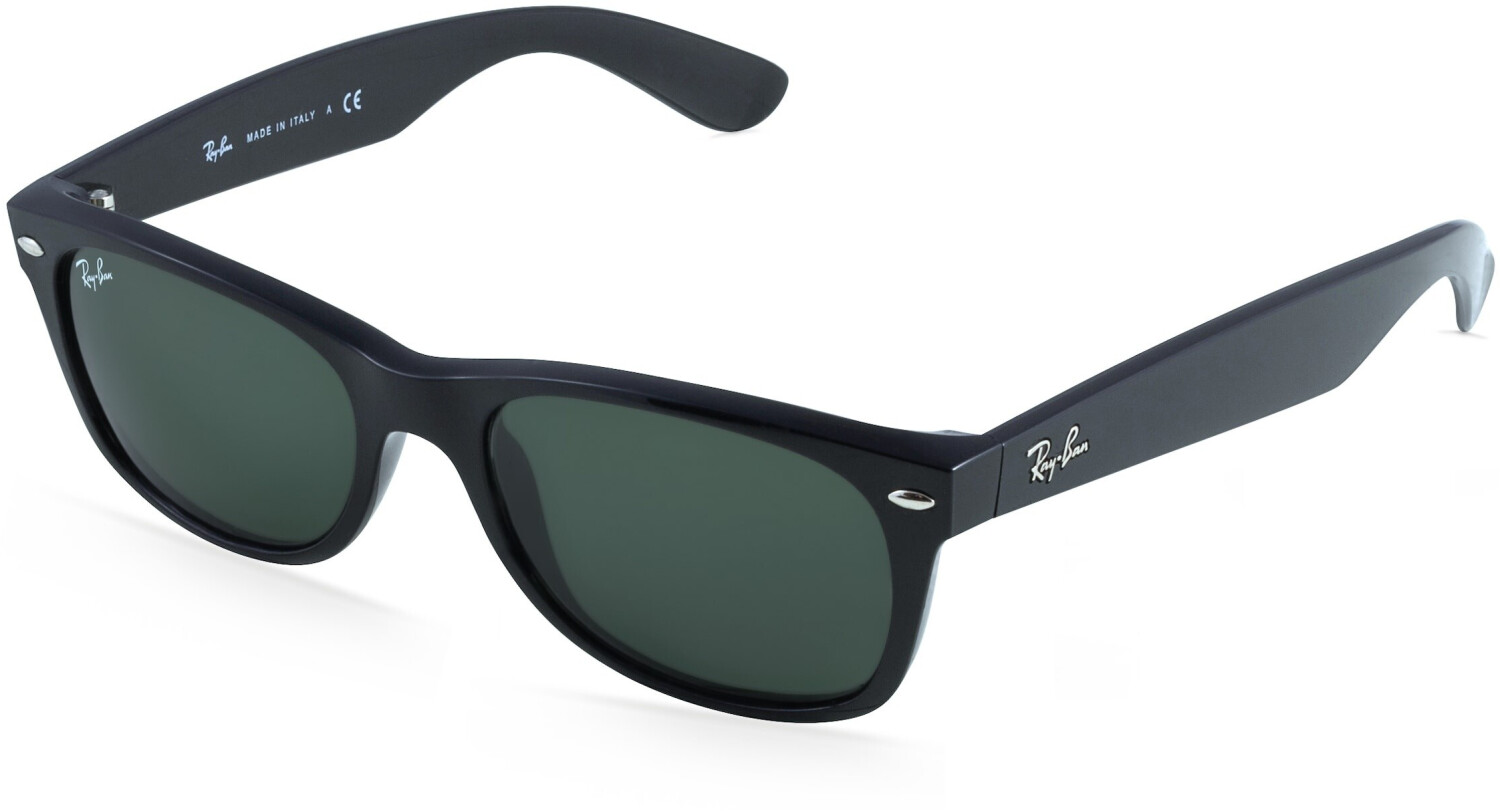 Bild von Ray-Ban New Wayfarer RB2132 901 (black/grey green)