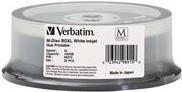 Bild von Verbatim M-DISC BD-R XL 100GB/1-4x Cakebox (25 Disc) Archivmedium, Inkjet Printable Full Size Surface