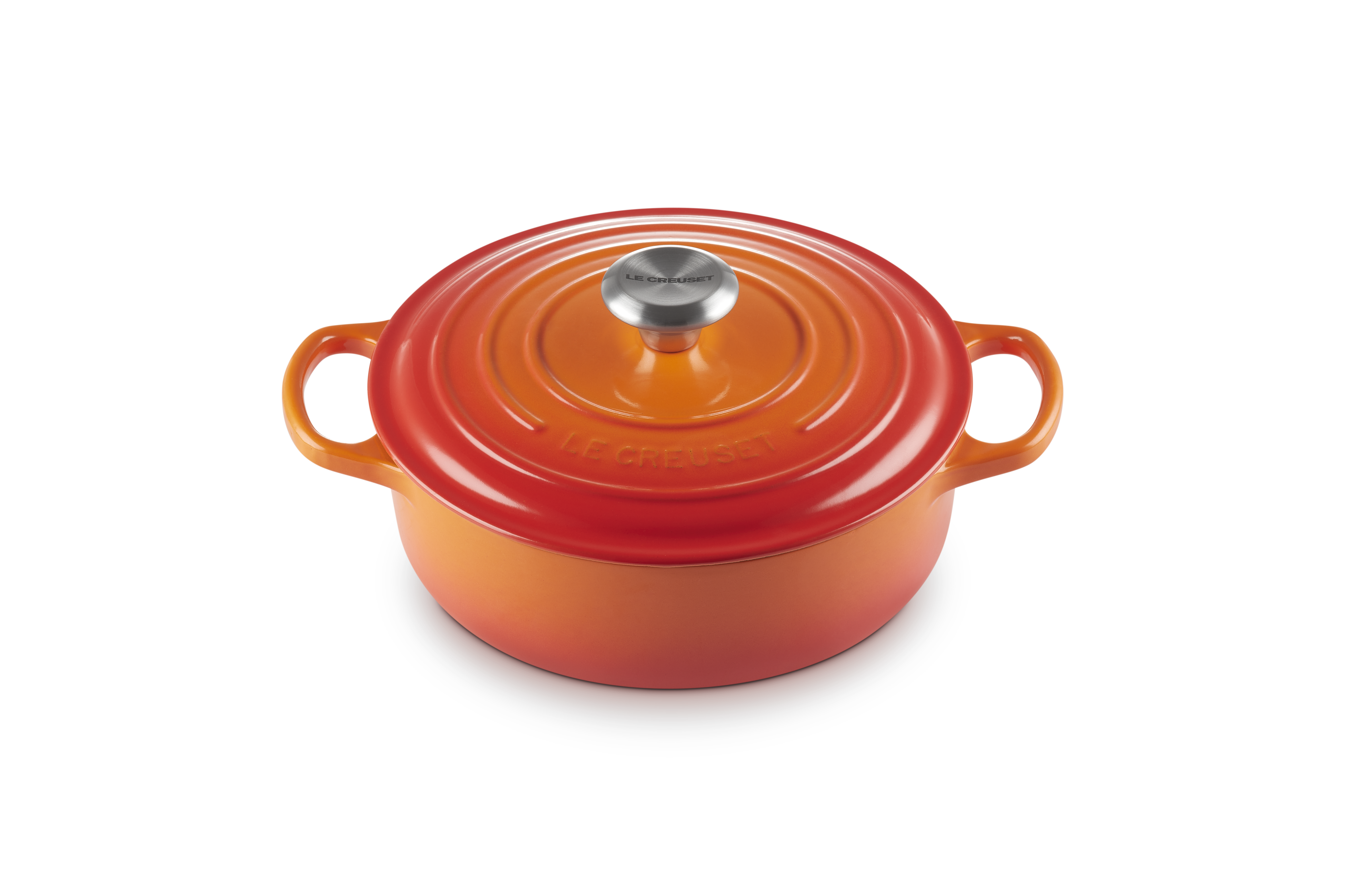 Bild von Le Creuset GOURMET BRÄTER SIGNATURE 24 CM OFENROT