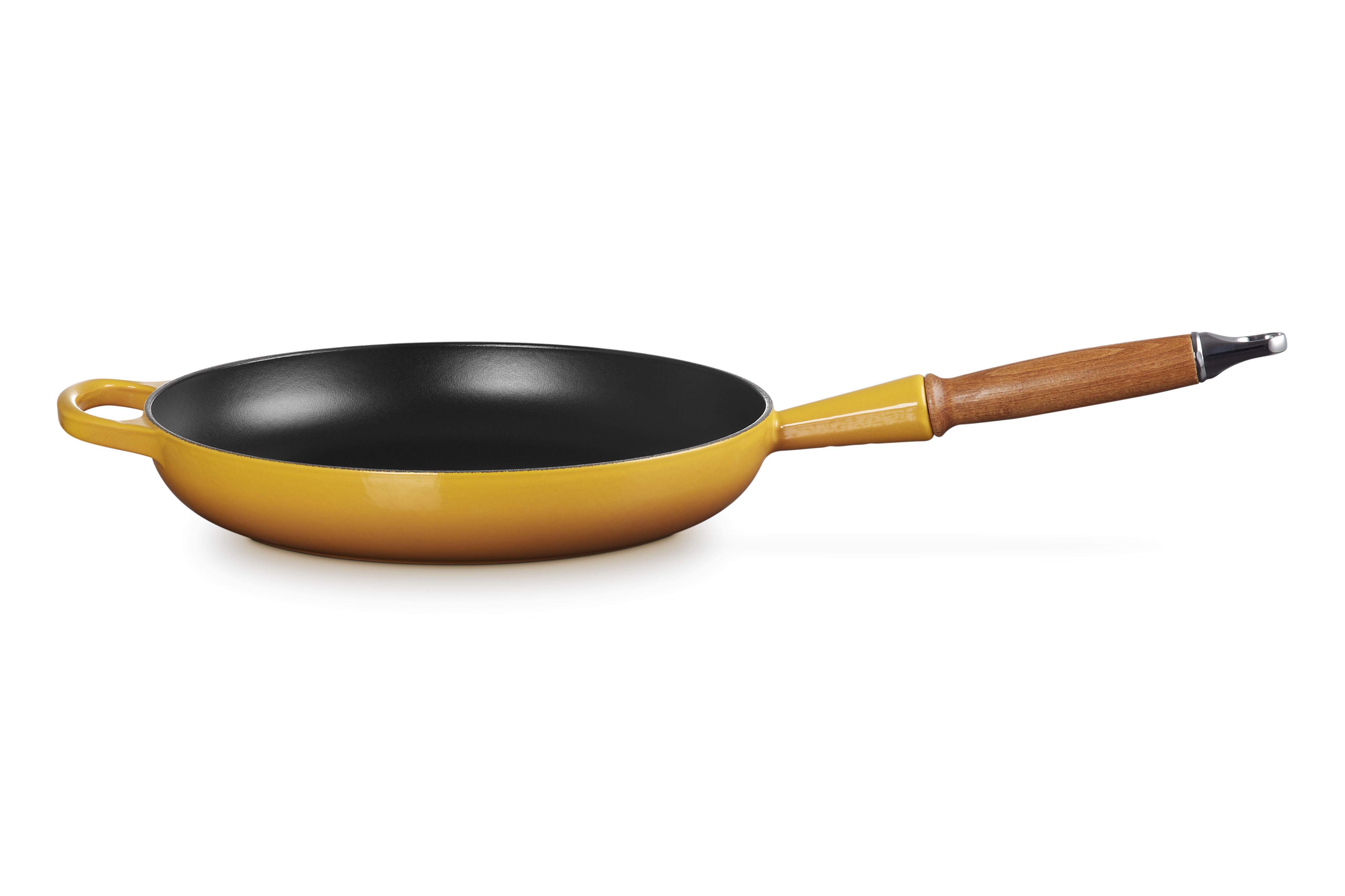 Bild von Le Creuset Signature Bratpfanne mit Holzgriff 28 cm nectar