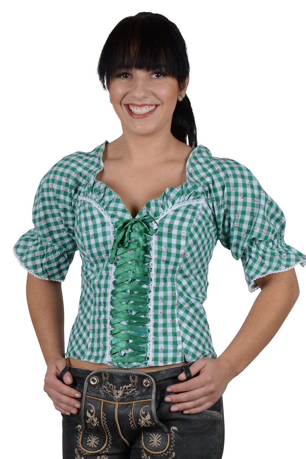 Bild von Bluse Marlies gras