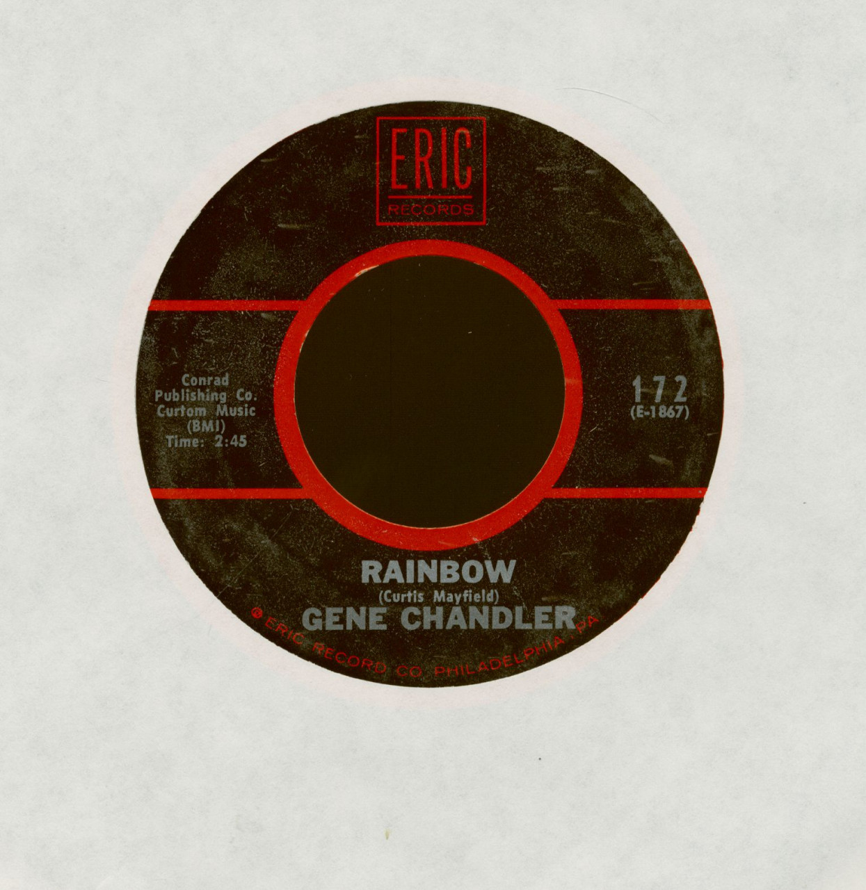 Bild von Gene Chandler - Rainbow - Man's Temptation (7inch, 45rpm)
