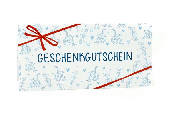 Bild von Geschenkgutschein Blau 25,00 €