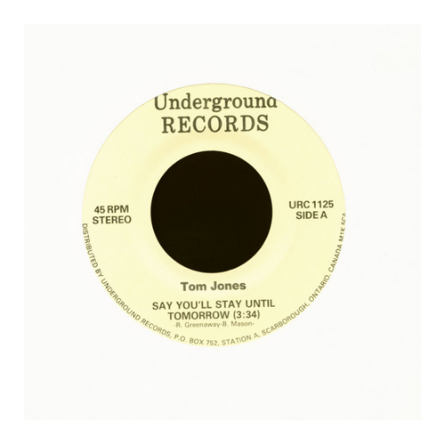Bild von Tom Jones - Say You'll Stay Until Tomorrow - She's A Lady (7inch, 45rpm)