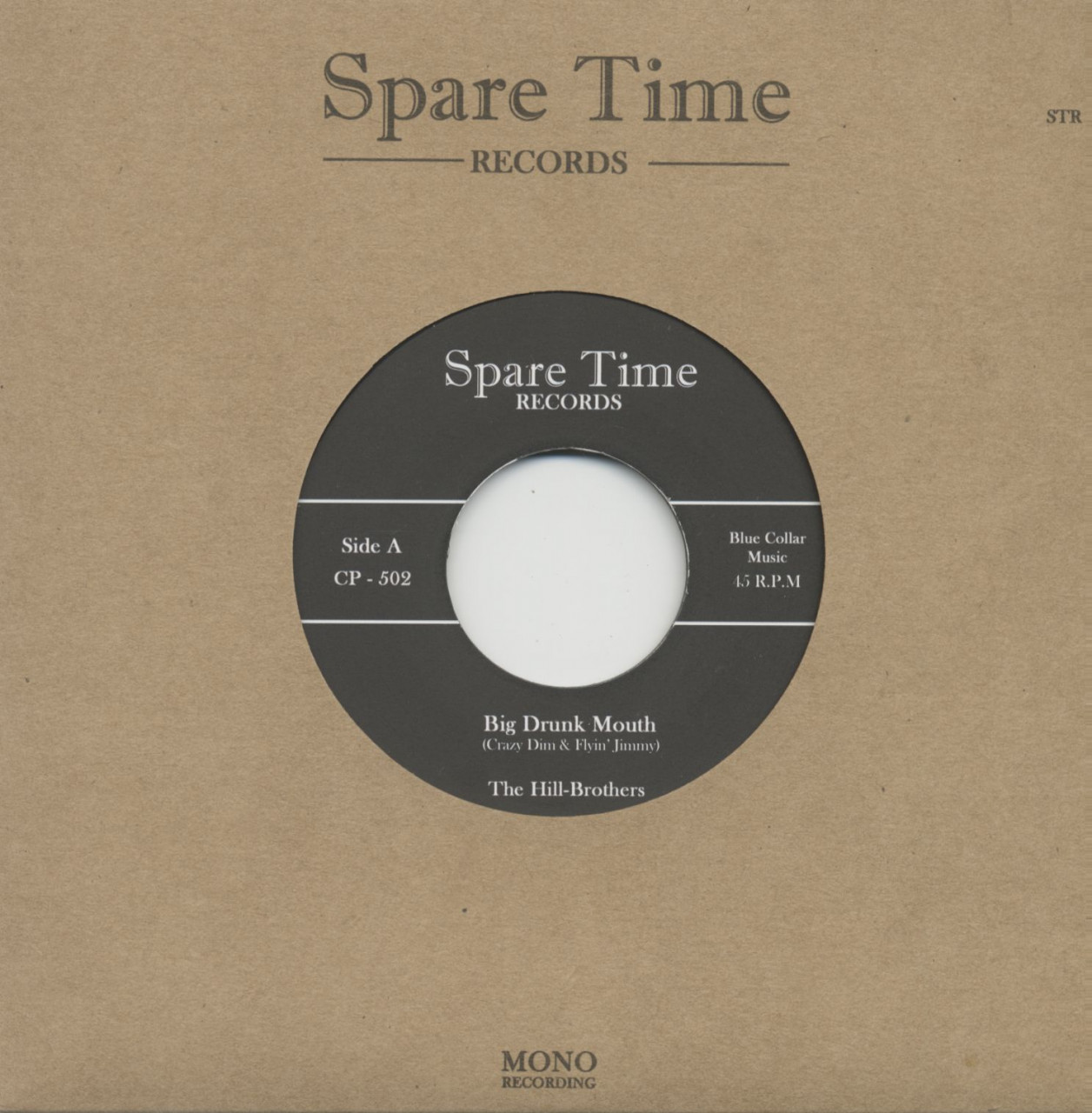 Bild von The Hill-Brothers - Big Drunk Mouth - No Law, No Justice (7inch, 45rpm)