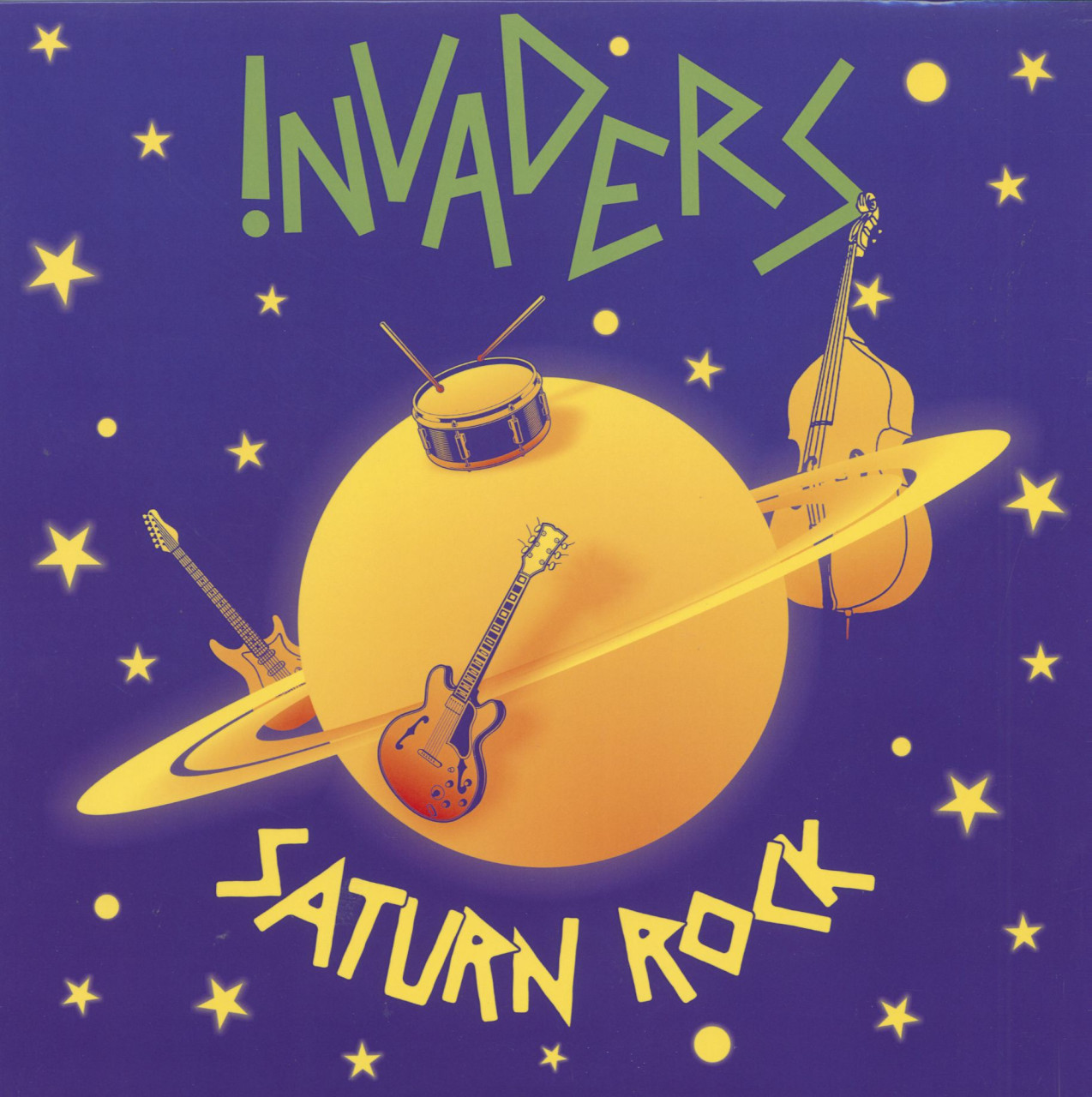 Bild von Invaders - Saturn Rock (LP, colored Vinyl)