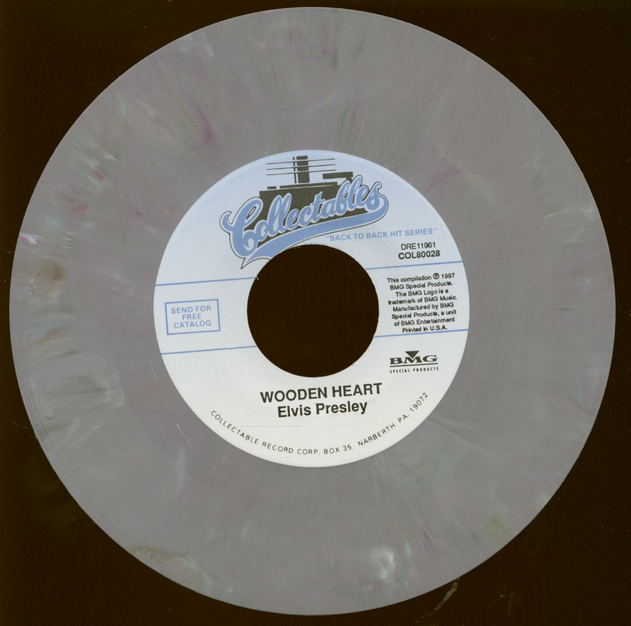 Bild von Elvis Presley - Wooden Heart - Puppet On A String (7inch, 45rpm)