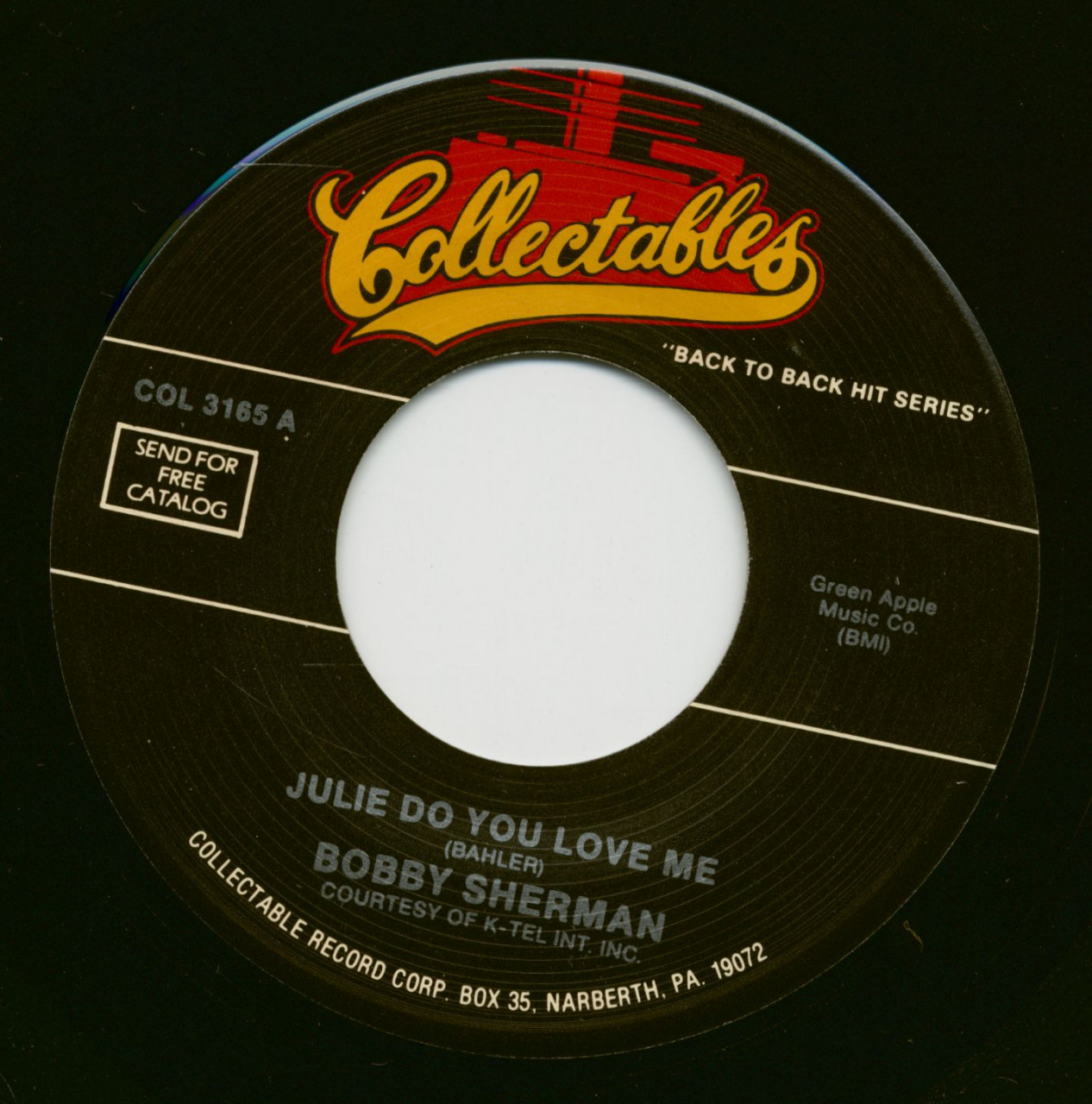 Bild von Bobby Sherman - Julie Do You Love Me - La, La, La (If I Had You) (7inch, 45rpm)