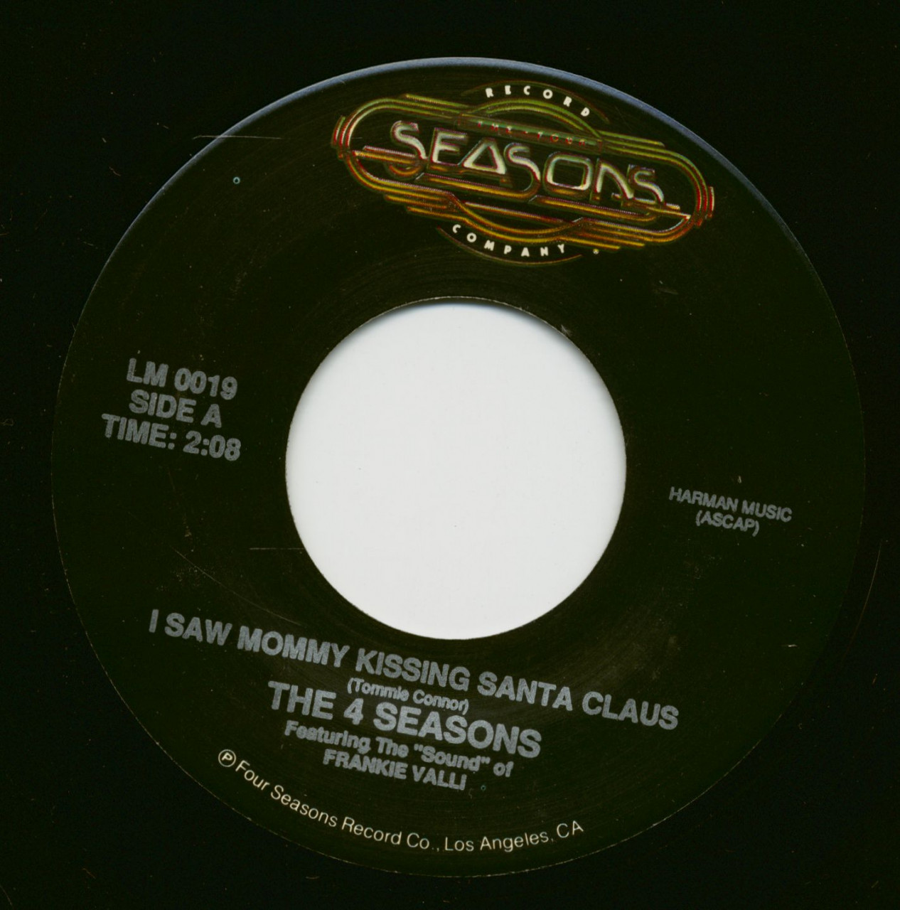 Bild von The Four Seasons - I Saw Mommy Kissing Santa Claus - Santa Claus Is Coming To Town (7inch, 45rpm)