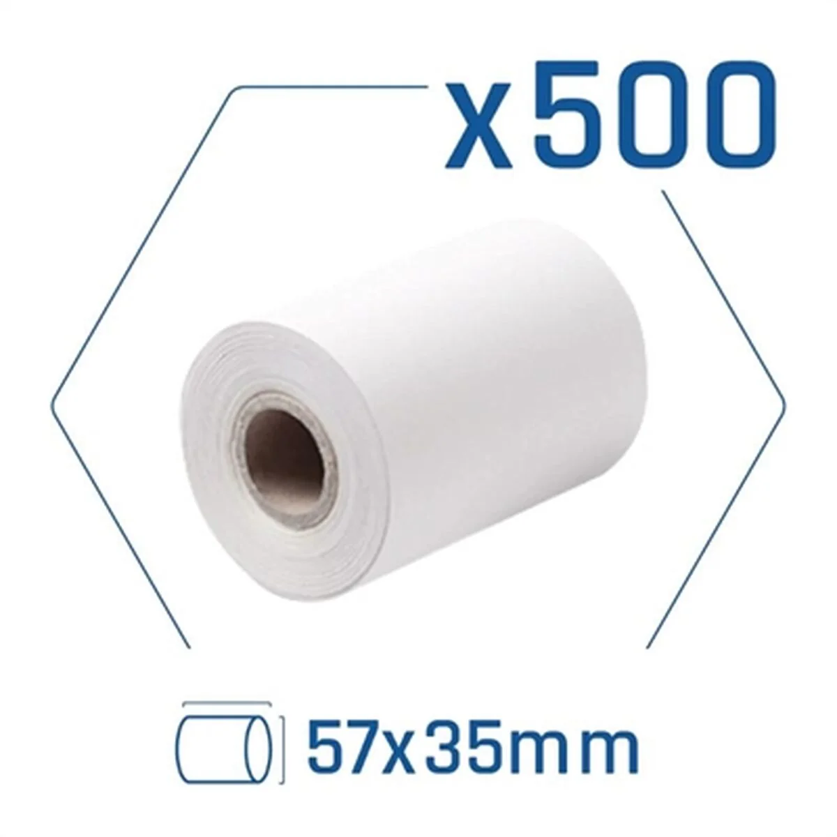 Bild von Thermopapierrolle iggual IGG319192p500 Weiß