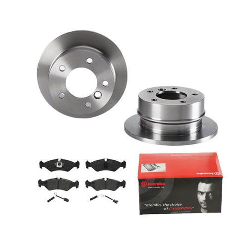Bild von BREMBO Bremsensatz-Hinterachse für Mercedes-Benz und VW
