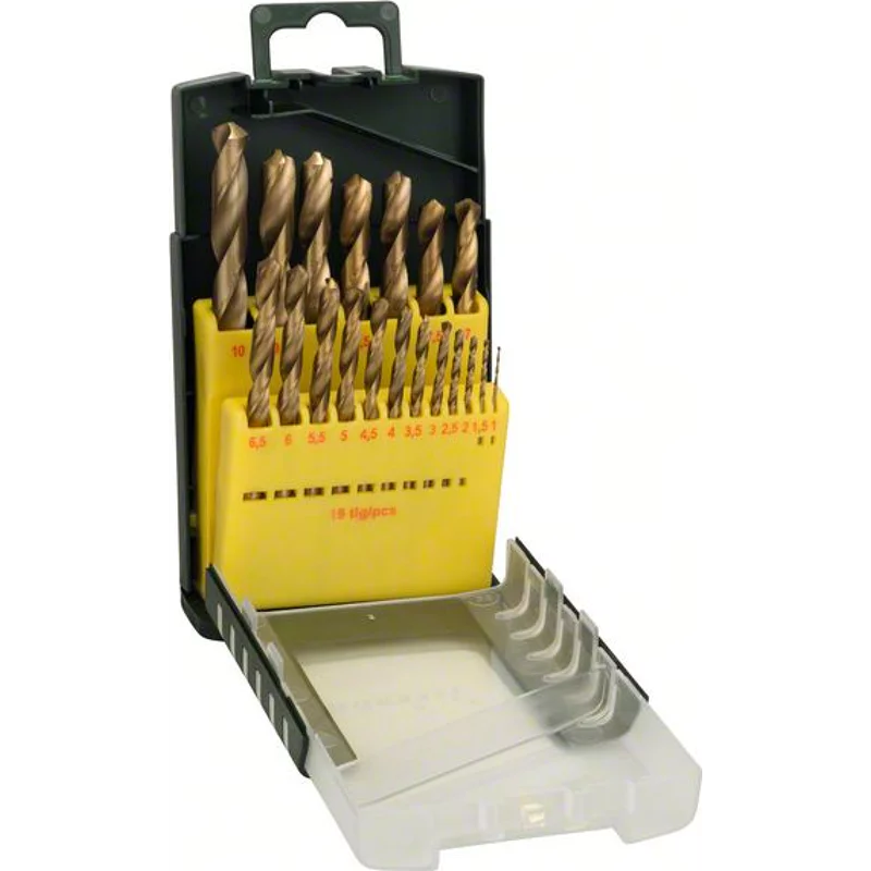 Bild von Bosch Prom 19-tlg. Metallbohrer HSS-TiN