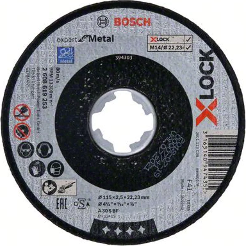 Bild von Bosch X-Lock Trennsch. 115X25mm Efm ger
