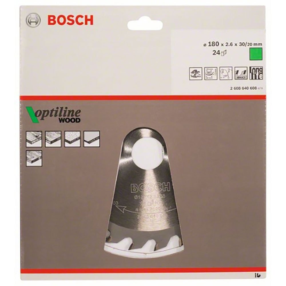 Bild von Bosch Accesorios Op Wo H 180x30-24 Kreissägeblatt Für Holz