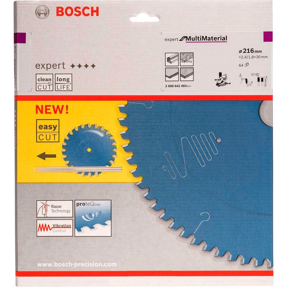 Bild von Bosch Accesorios Ex Mu B 216x30-64 216 Mm Multimaterial-kreissägeblatt
